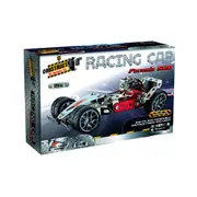 129pc Construct IT DIY Racing Car Formula 500 Toy w/Tools STEM Build Kit Kids 8+