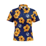 Parramatta Eels NRL Aloha Golf Polo Shirt Sizes S-5XL!