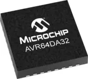 Microchip AVR MICROCONTROLLERS 10Pcs 8bit 24MHz 64kB 48-Pin VQFN AVR64DA32-I/RXB
