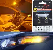 Canbus Error LED Light 168 Orange Amber Two Bulbs Interior Map Replacement Fit (for: Smart)