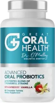 Oral Probiotics for Mouth Bad Breath Treatment for Adults: Dentist Formulated...