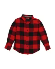 Denim & Flower Ricky Singh Shirt Boys's Size 7 Button Up Flannel Lumberjack