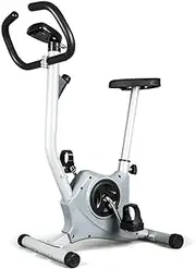 [GENKI] Belt Bike Upright Excercise Bike Machine Home Gym Fitness Cardio Equipment Spin Bike Grey