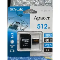 在飛比找蝦皮購物優惠-Apacer 宇瞻512GB microSDXC TF U3