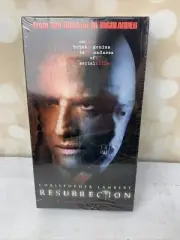 1999 RESURRECTION Christopher Lambert New Sealed (VHS1).