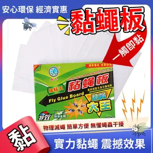 【黏蠅板】1包10入 超年捕蠅紙 抓蒼蠅板 黏蠅紙 蒼蠅紙 黏蒼蠅板 捕蠅板 黏蟲板 (1.1折)