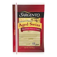 在飛比找家樂福線上購物網優惠-Sargentto熟成瑞士乾酪片(每包7.oz)