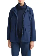 [David Lawrence] Camryn Anorak in Blueberry