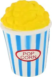 Vaguelly Squeeze Popcorn Toy Realistic Slow Rebound Toy for Boys and Girls Funny Calming Snack Squeeze Toy