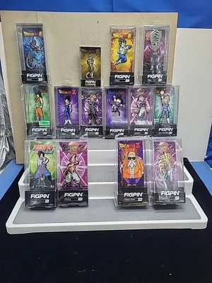 FiGPiN Dragon Ball Z Fighters Naruto Vegeta Super Saiyan Goku Kid Blu Gotenks TA