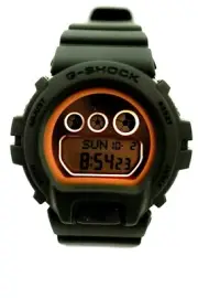 CASIO Midsize G-SHOCK GMDS6900MC-3 Digital Green Resin Band