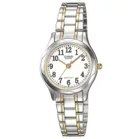 在飛比找momo購物網優惠-【CASIO】高貴優雅女士腕錶(LTP-1275SG-7B)