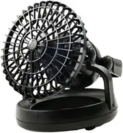 BESPORTBLE Creative Led Camping Light Fan Bright LEDs for Outdoor Tent Use USB Rechargeable Portable and Lightweight for Camping Hiking Fishing and Emergency Situations Black Without Battery