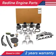 06-16 Chevy Pontiac Saturn 146 2.4L DOHC LE5 2.4 Ecotec Engine Rebuild Kit