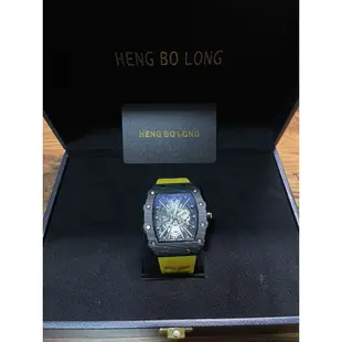 瑞士獨立製錶品牌 HENGBOLONG 悍龍 理查德款 魅力四色酒桶造型男士腕錶