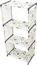CHILDWEET Storage Rack Versatile Display Stand for Clothes Shoes Books Space Saving Sundries Shelf Easy Assembly Fabric Organizer for Home Office for Tidy Living Spaces