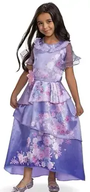 Disney Encanto Isabela Madrigal Classic Dress Halloween Child Costume XS T3/4