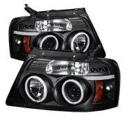 Spyder 5030085 for Ford F150 04-08 Projector Headlights Version 2 CCFL Halo LED (for: Ford)