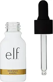 e.l.f. Skin Antioxidant Booster Drops, Lightweight Drops for Added Antioxidants, Infused with Vitamin C, Vitamin E & Snow Mushroom Extract