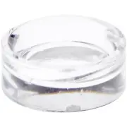 Plymor Clear Acrylic Sphere Display Stand, 0.25" H x 0.625" W