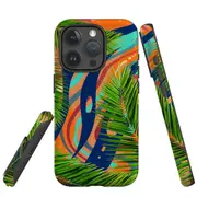 For iPhone 15 Pro Case, Shielding Cover, Leaves
