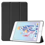 For iPad mini 5 (2019) Smart Case,Karst PU Leather Folio Sleep/Wake Cover,Black