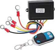 75ft Winch Remote Control Switch 434MHZ Receiver 12V 24V for Car SUV Truck with Strong Compatibility Safe Use Interference and Remote