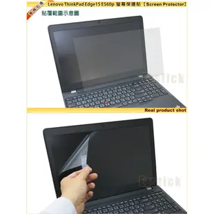 【Ezstick】Lenovo ThinkPad Edge E560P 靜電式筆電LCD液晶螢幕貼 (可選鏡面或霧面)