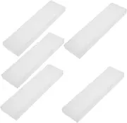 Hoement Tongue Cleaners Storage Box 5 Pack Plastic Tongue Scrapper Carrying Case for Travel and Daily Use