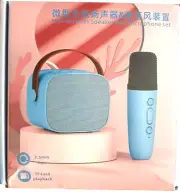Portable Bluetooth Hands-Grip Long Battery Life Mini Karaoke Speaker Microphone