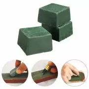 3PC Straight Razor's Leather Strop Polishing Buffing Compound Sharpening Paste