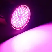 60W 60LED Full Spectrum Plant Grow Light Bulb Efficient Photosynthesis Enhance Growth Indoor Hydroponic Systems Aluminum Heat Dissipation Long Life