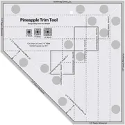 The Pineapple Ruler New Quilting Ruler Pineapple Trim Tool Creative Grids blocks