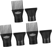 6pc Hair Styling Nozzles Professional Hair Dryer Nozzle Set Dryer Attachment Replacement