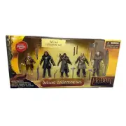 2012 The Hobbit: Unexpected Journey 3.5'' DELUXE COLLECTOR SET 5-Pk Bridge New