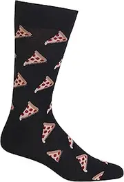 [Hot Sox] Men's Food and Booze Novelty Casual Crew Socks