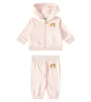 Moschino Kids Baby printed cotton tracksuit