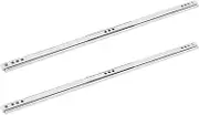 41.0×4.0×2.0 2Pcs Set Cold 8209 Roll Steel Sheet Bearing Drawer Slide Rail Cabinet Hardware Fitting 400X17Mm Drawer Slides