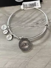 NWT ALEX AND ANI Alpha Epsilon Phi-Silver-Plated