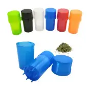 Set 2 pcs Stash Jar Smell Proof Herb Tobacco Spices Storage Container Jar