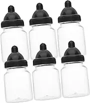 Abaodam 12pcs Bottle Candy Boxes Transparent Shower Favor Containers for Sweets Treats for Birthdays and Showers Unique and Versatile Decorations