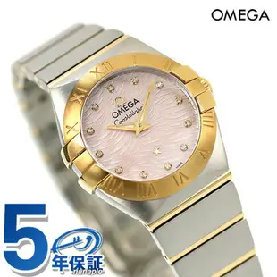 Omega 歐米茄 瑞士頂級腕 コンステレーション ブラッシュ 24MM 女錶 女用 123.20.24.60.57.004 OMEGA 手錶 品牌 記念品