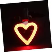 GANAZONO 1pc USB Rechargeable Bike Tail Light Cob LED Random Button Color for Night Riding Cycling Safety Compatible with Mountain Road Bikes Random Color