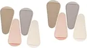 Minkissy 2sets Cuticle Scissor Covers Protective Cap for Manicure Tools Nail Care Kit Accessories 4pcs*2