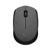 Logitech 910-004655 M171 Wireless Mouse for PC, Mac, Laptop, Optical Tracking - Grey/Black