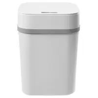 在飛比找特力屋線上購物優惠-Home Zone 智能觸碰感應手提式垃圾桶 10L
