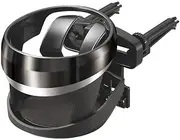 Carmate DZ548 Car Drink Holder, 3 Levels of Movement, Swing Spot, Air Conditioner Mount, Black