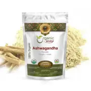 Organic Way Premium Quality Ashwagandha Root Powder (Withania somnifera)
