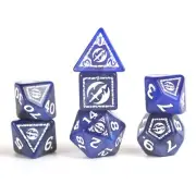 SDZ2002-03 Sirius Dice Dungeons & Dragons: Adventure Dice - Fighter Blue