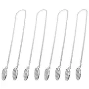 4 Pcs Napkin Chain Napkin Holder Napkin Clips Chain Flexible Lanyard Neck Strap For Seniors Older A